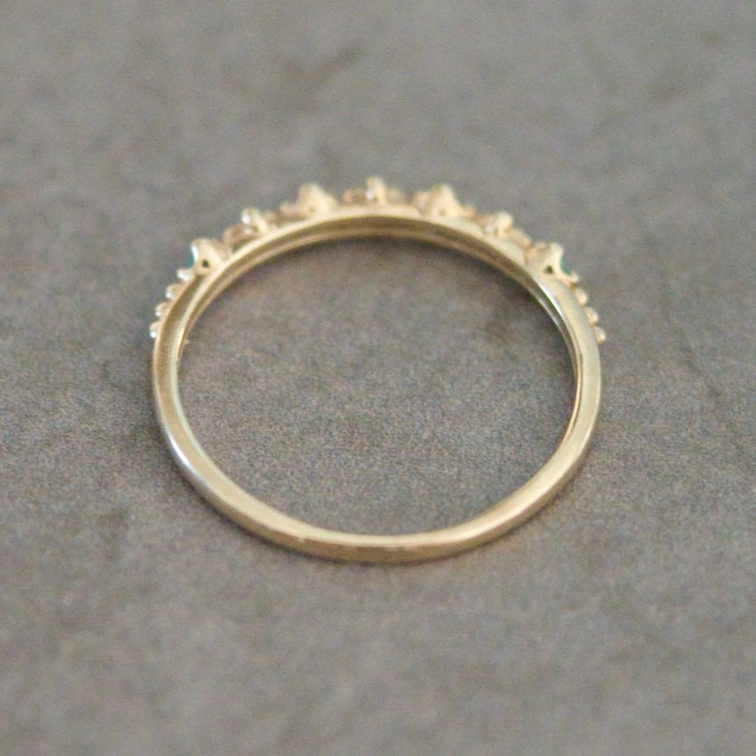 tsutsumi エメラルド　リング　11号