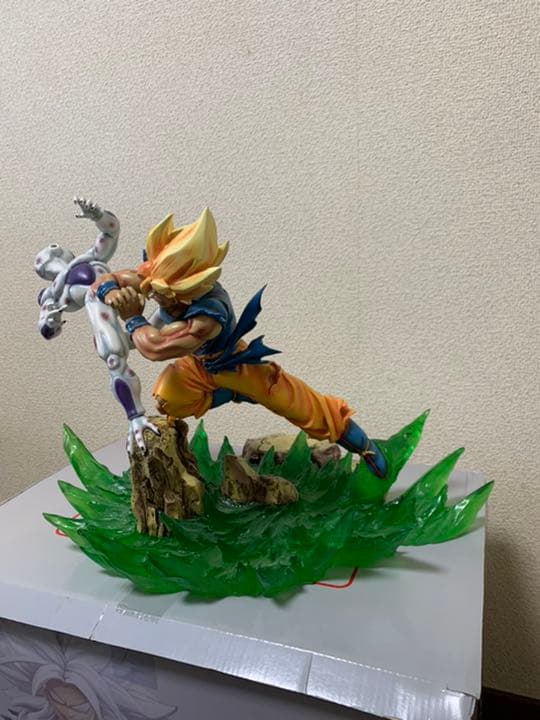 超ゆうり様専用サイヤ人悟空vsフリーザ ガレージキット ドラゴンボールz改