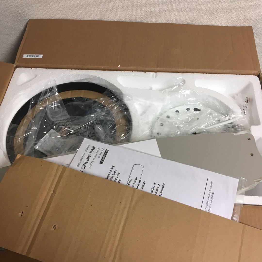 MAZON シーリングファンライト　44インチ　111センチ