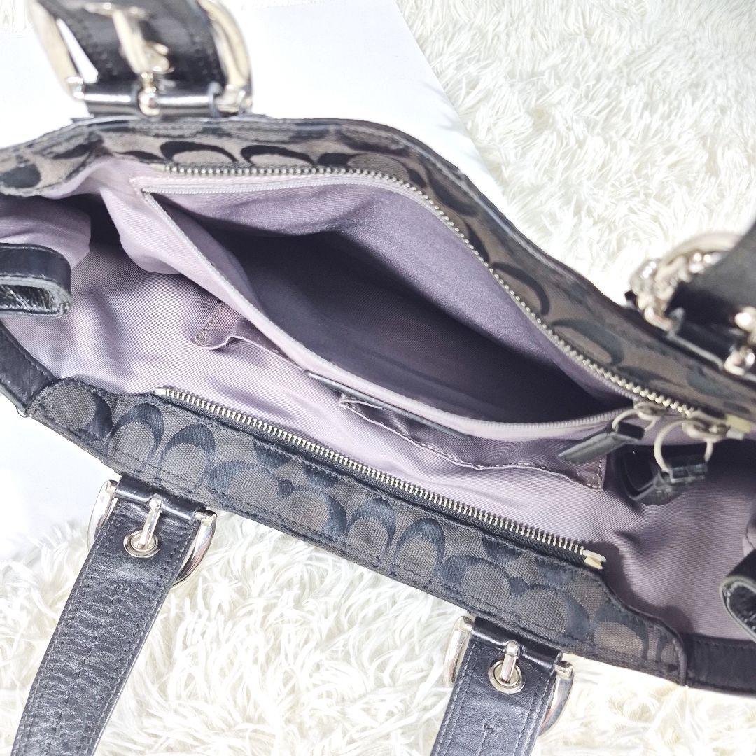 バッグ COACH archive shoulder bag black soho