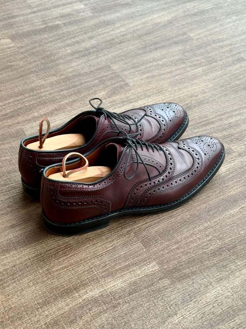 Allen Edmonds アレンエドモンズ ウイングチップ US8.5 B