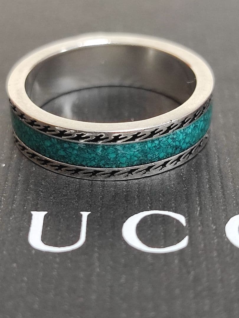 新品 グッチ インターロッキング G リング ユニセックス 19号 指輪