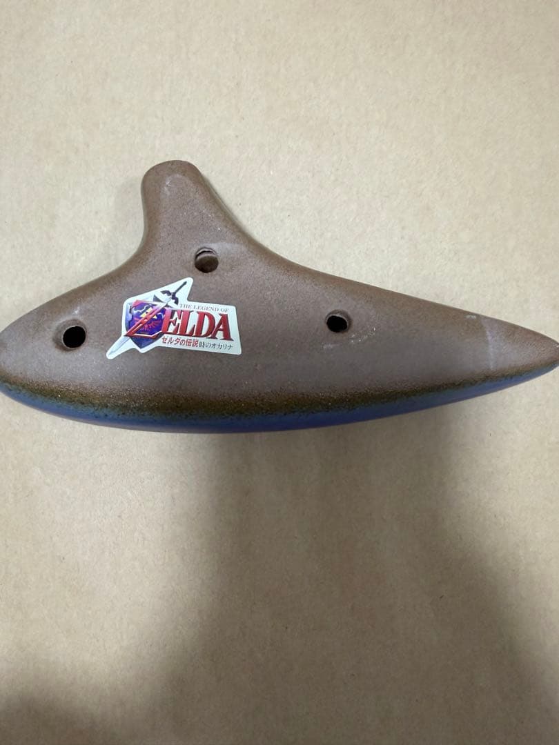 ゼルダの伝説 時のオカリナ オリジナル オカリナ(陶器) ファミ通 ブロス