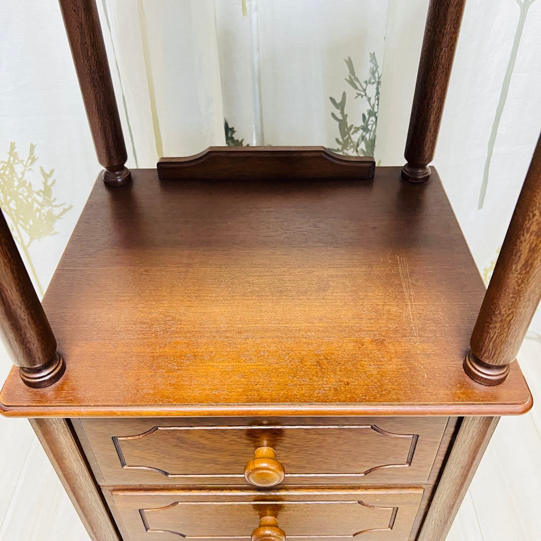 綾野製作所アヤノクラフト電話台レトロアンティーク