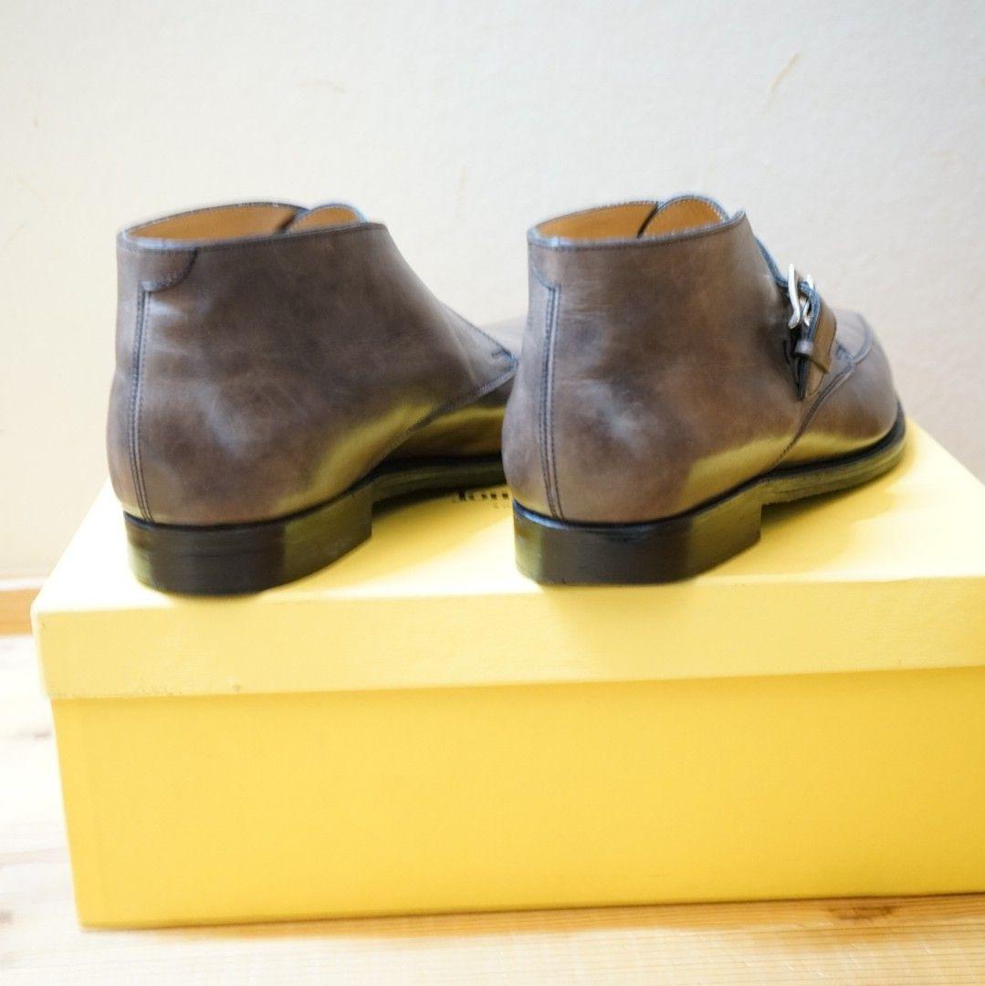 【希少 美品】ジョンロブ　scotney　UK7E ミュージアムカーフ