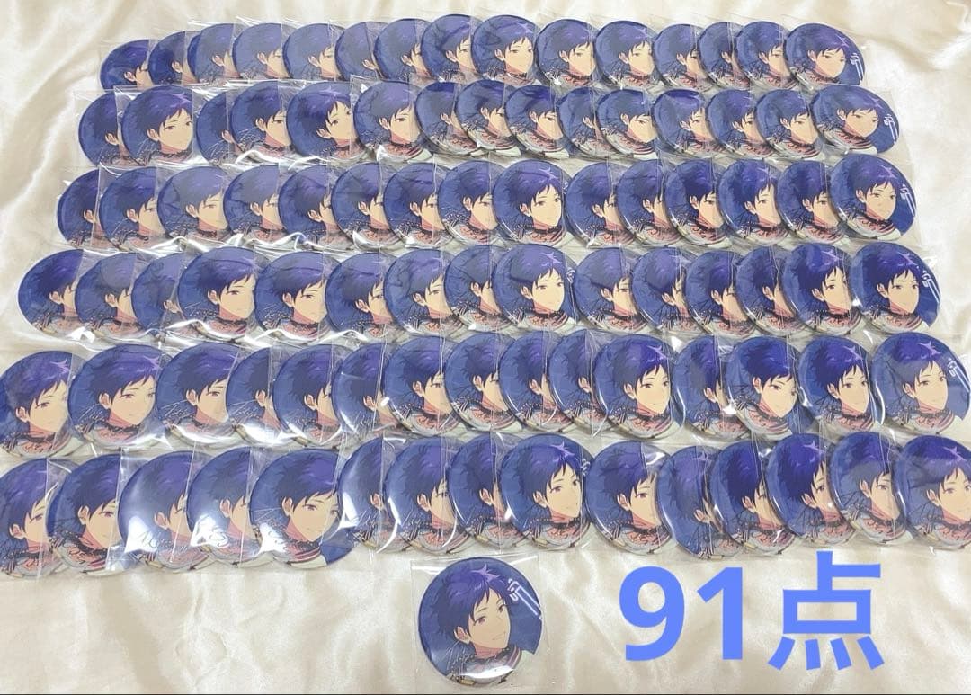 rejet リジェット 剣が君 けんきみ 九十九丸 縁 鈴懸 缶バッジ セット