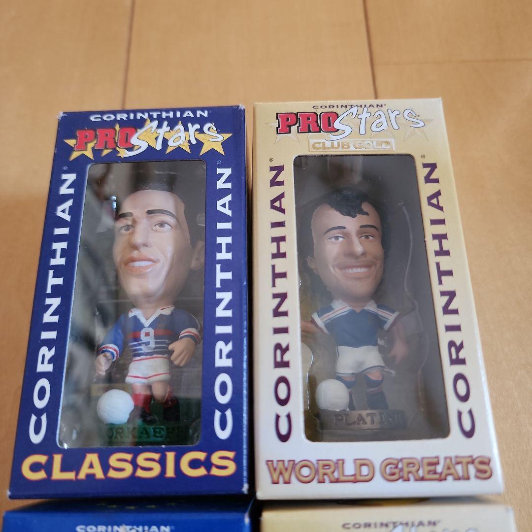 コリンシアン　フランス　ジタン　プラティニ　ジョルカエフ 4体セット