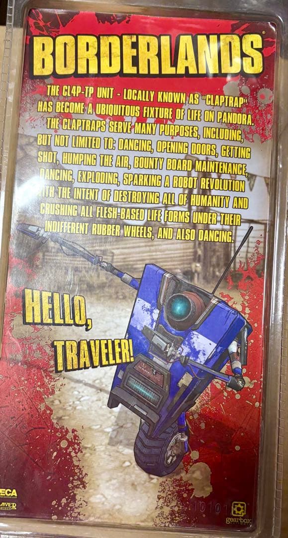 Borderlands CLAPTRAP フィギュア neca ボーダーランズ