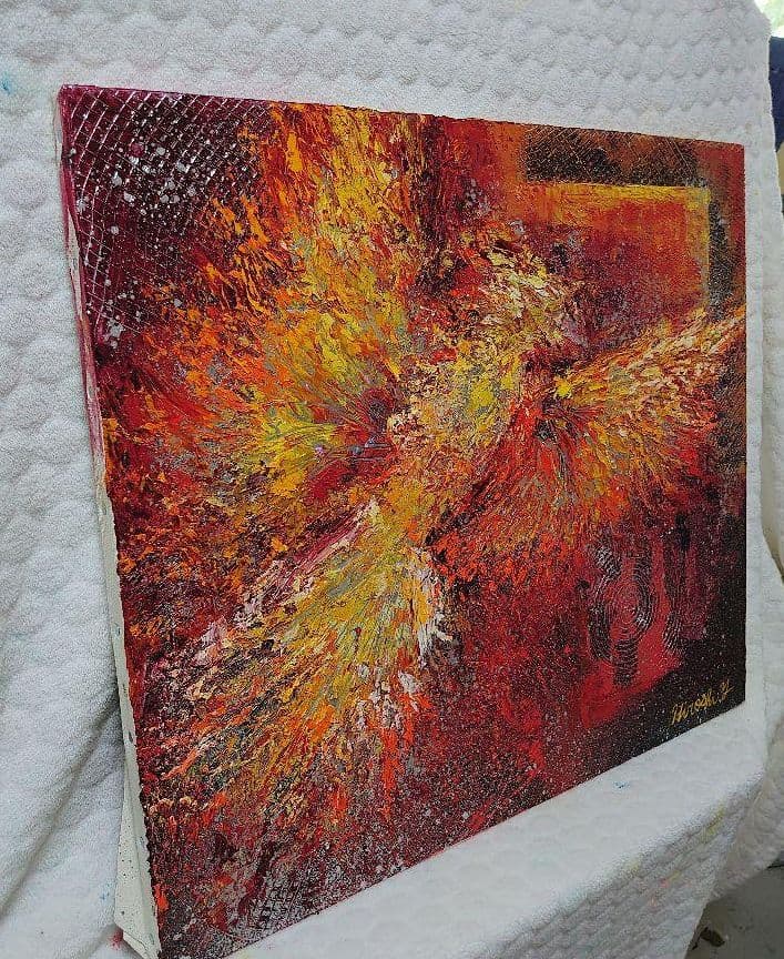 油絵 絵画 【フェニックス】