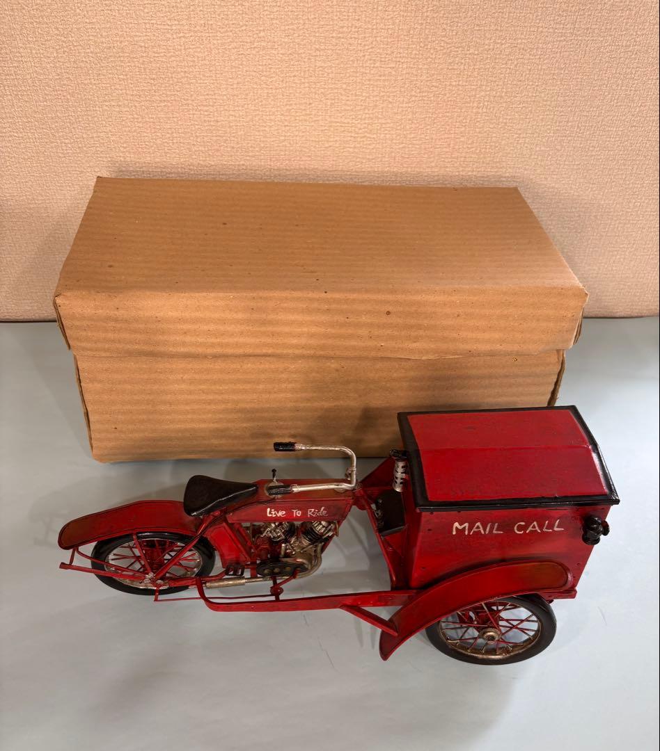 郵便車＞（時代を築いた働く車ブリキ頒布会）#⑦