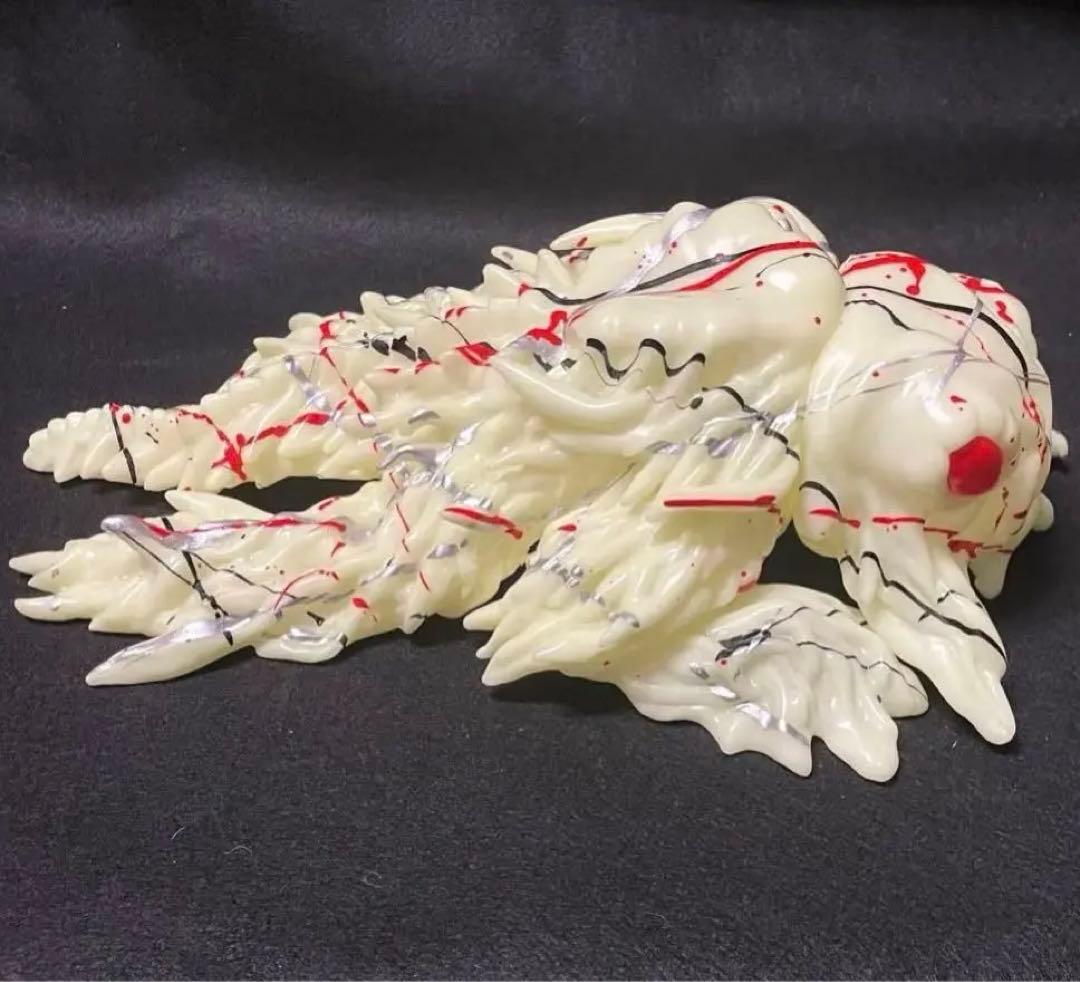 30cm！】□ CCP ヘドラ 蓄光 ソフビ 上陸ver 希少デリケット