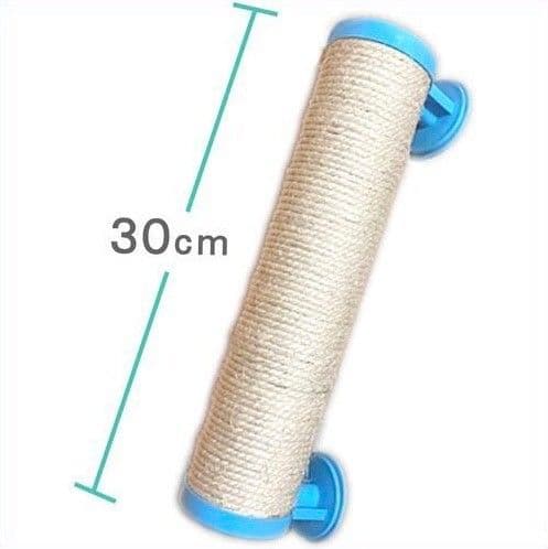 猫 爪とぎ 爪研ぎ ポール 麻 30cm ゲージ コンパクト 6個セット 麻の猫