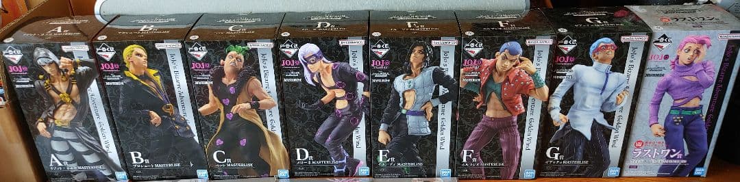 一番くじ ジョジョの奇妙な冒険 GOLDEN WIND -HITMAN TEAM