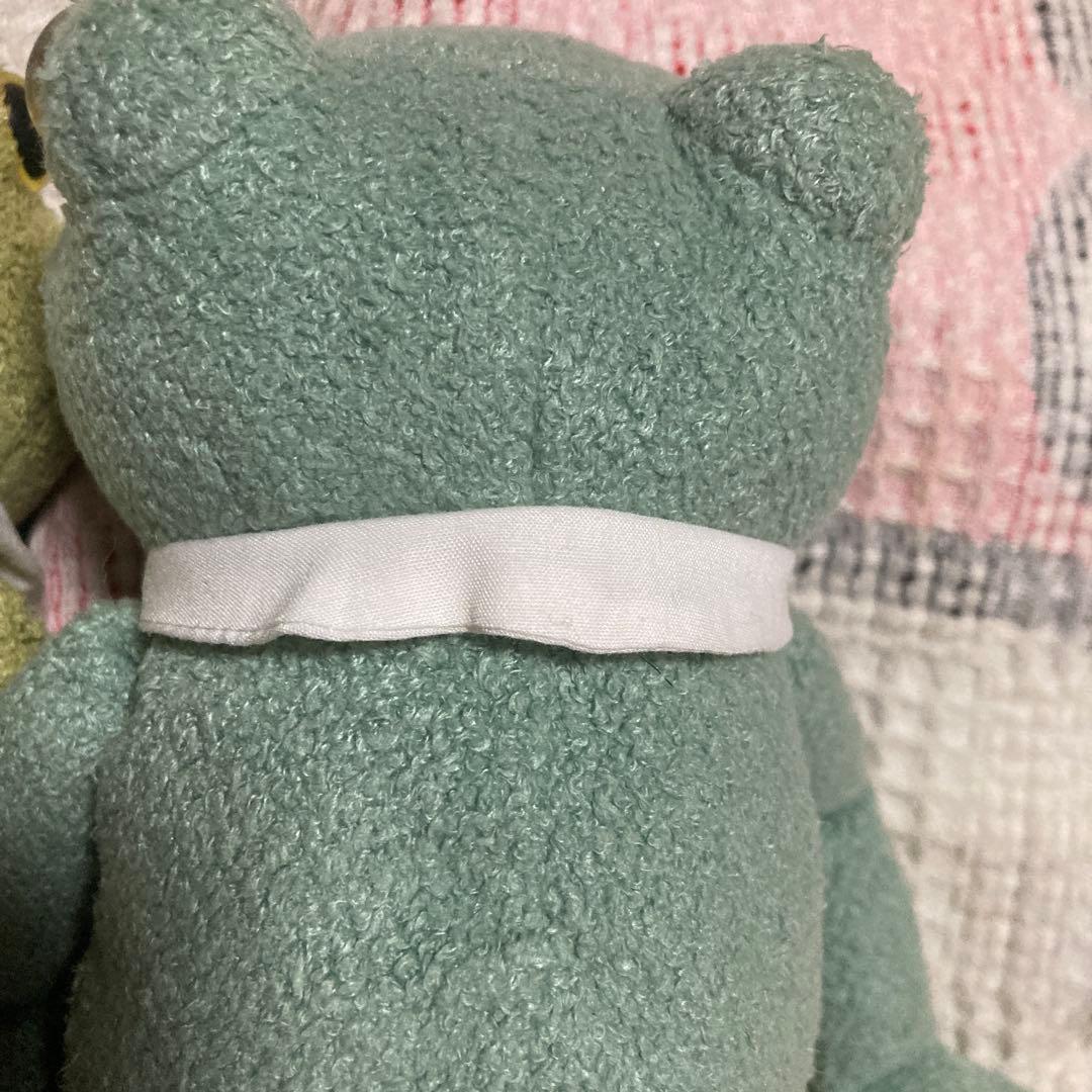 モンスイユ　カエル　ブリトー　ぬいぐるみ　中古品　色違い2こセット