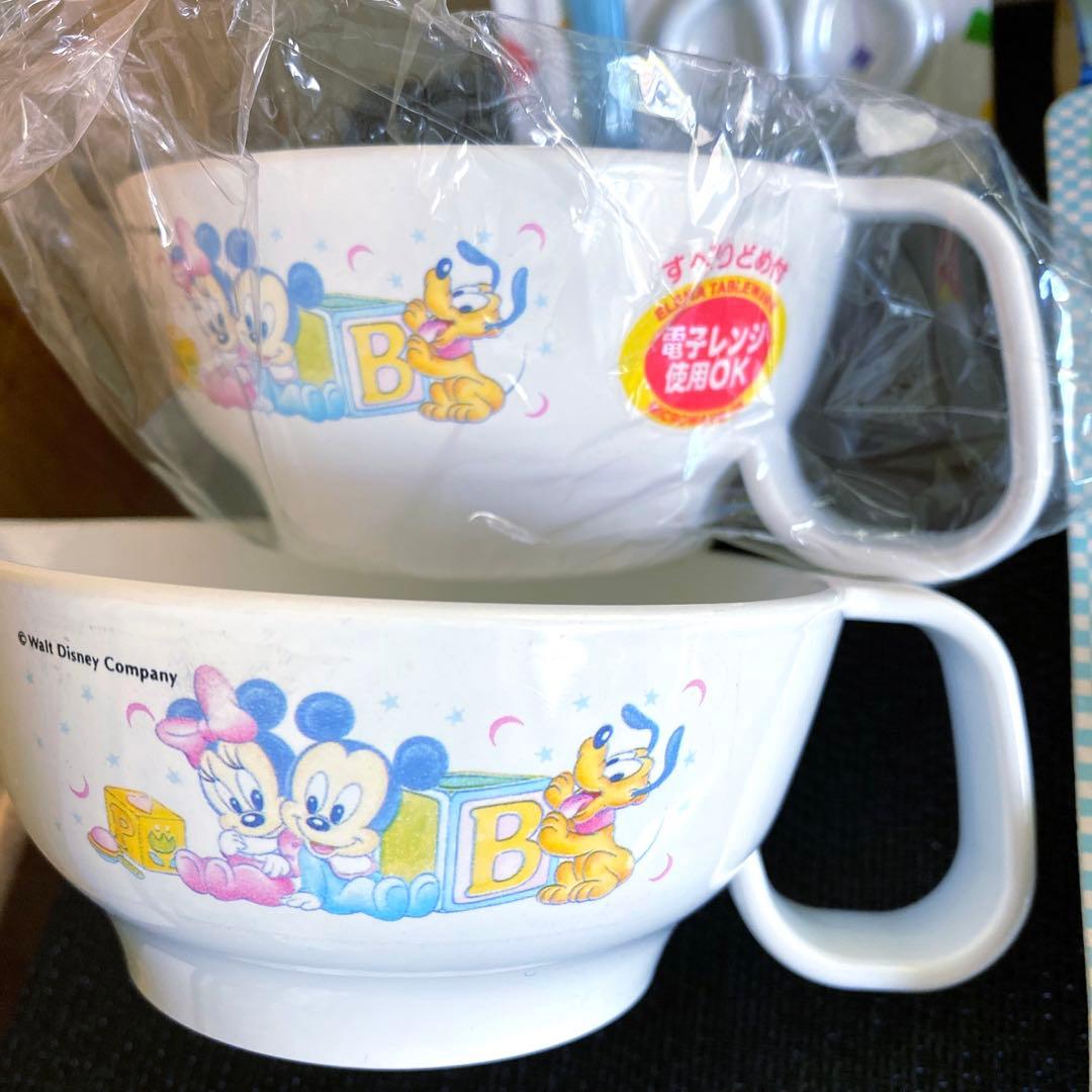 1990年代レトロアンティークミッキー哺乳瓶Disney baby bottle