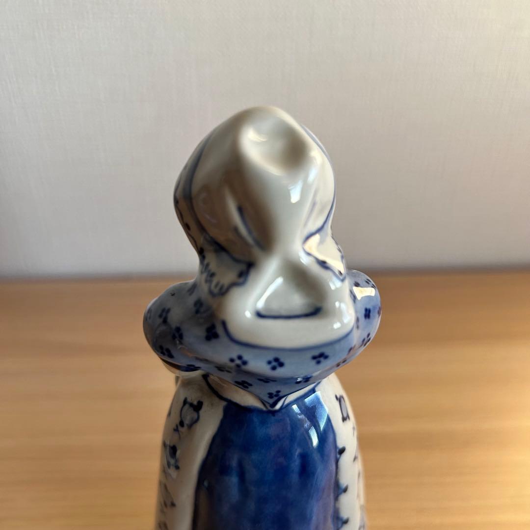オランダ製ROYAL DELFT ロイヤルデルフト ファーマーと妻 フィギュリン