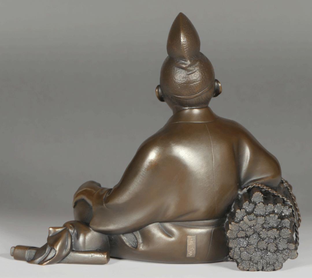 AKIKO様専用 銅器置物 養老乃瀧伝説 養老の滝