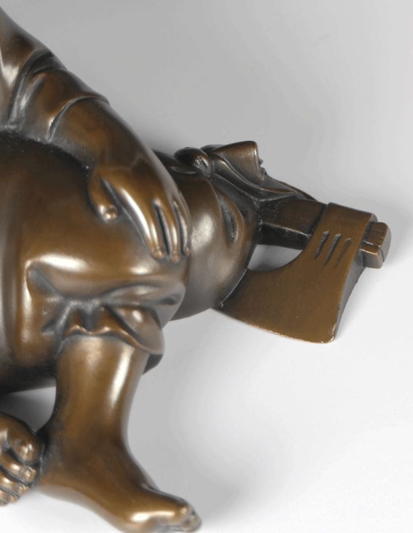 AKIKO様専用 銅器置物 養老乃瀧伝説 養老の滝