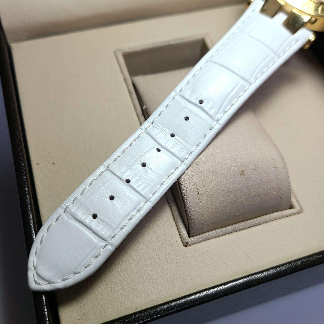 【美品】VERSACE　デュアルタイム　純正ベルト　電池交換済み　腕時計