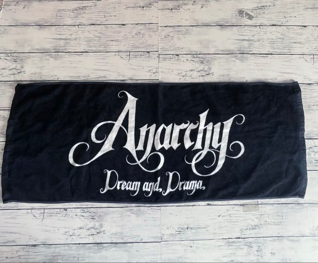 矢沢永吉 カンパニータオル 白 黒 ロゴ 初代物 後楽園スタジアム物 SBT