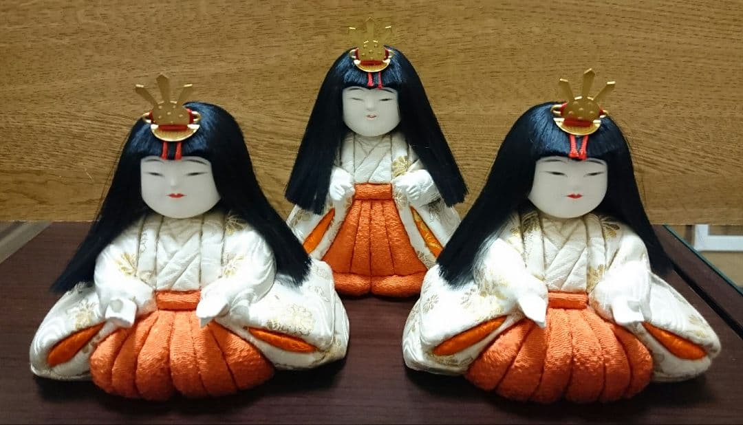 【ご購入はまこちゃんとなります】人間国宝　無形文化財　原米洲　雛人形一式