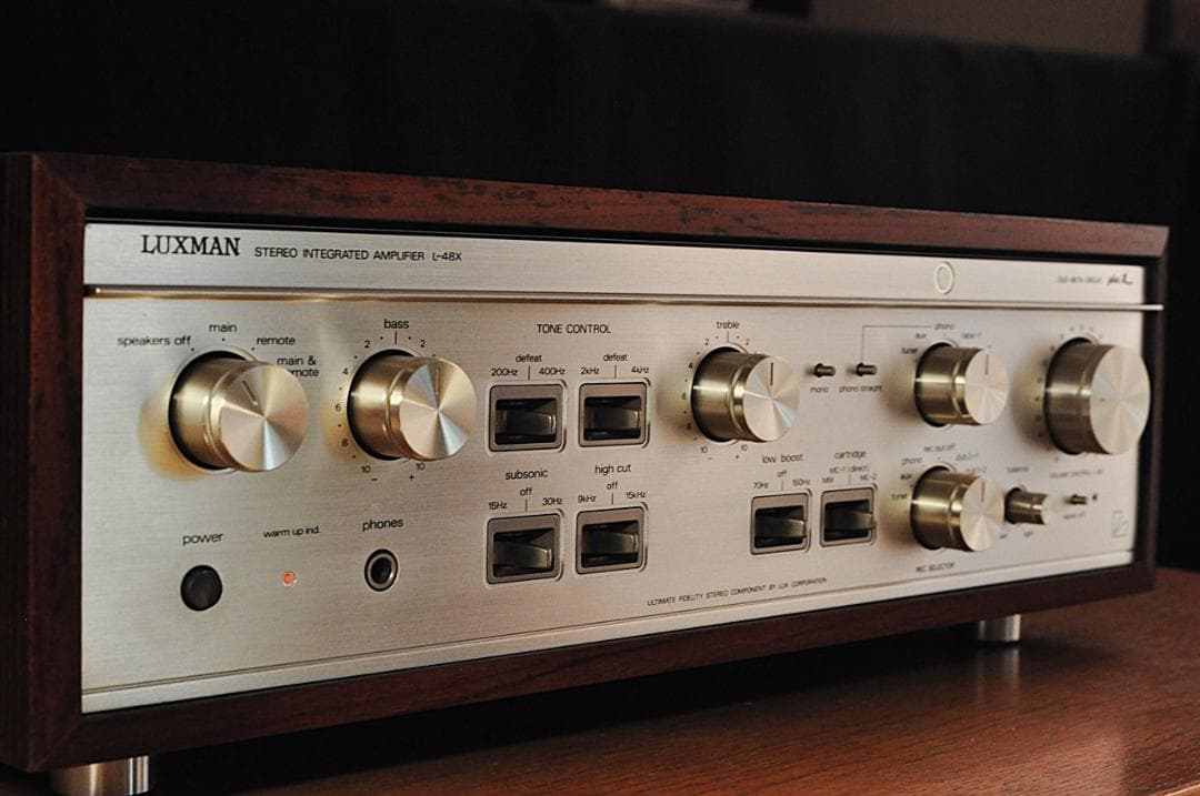 L-48X LUXMAN プリメインアンプ 状態良 整備済み動作品 LUXMAN