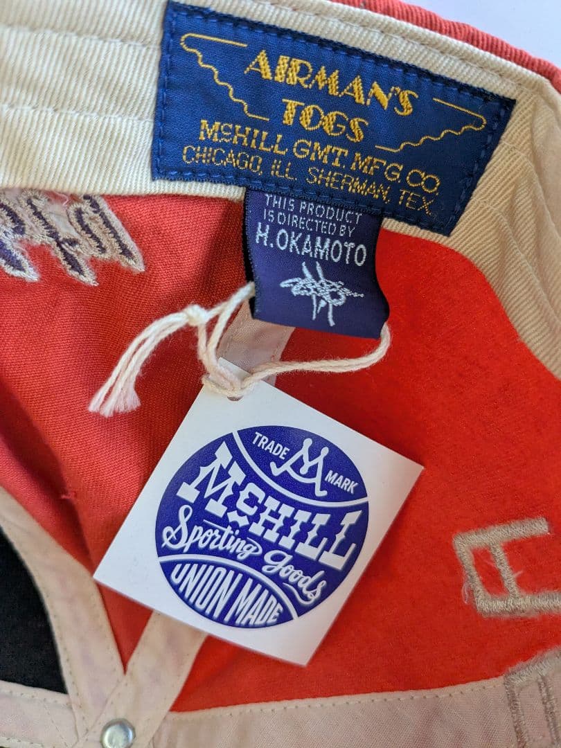 トイズマッコイ 8THAF 刺繍オレンジキャップ