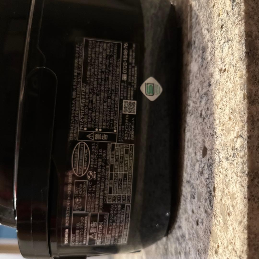 TOSHIBA RC-10VST 炊飯器 最大5.5合 ジャンク品の通販はau PAY