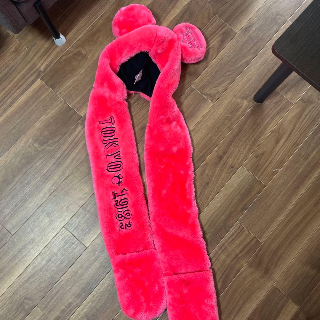 ✮ディズニーランド35周年✮1983デザイン✮マフラーキャップ✮ファン