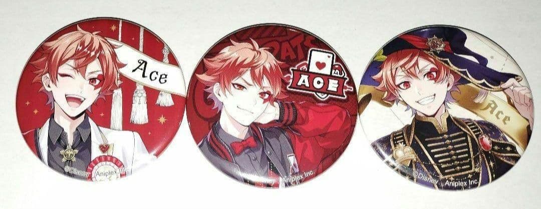 ツイステ エース 缶バッジ セット プレミアムバースデー2023