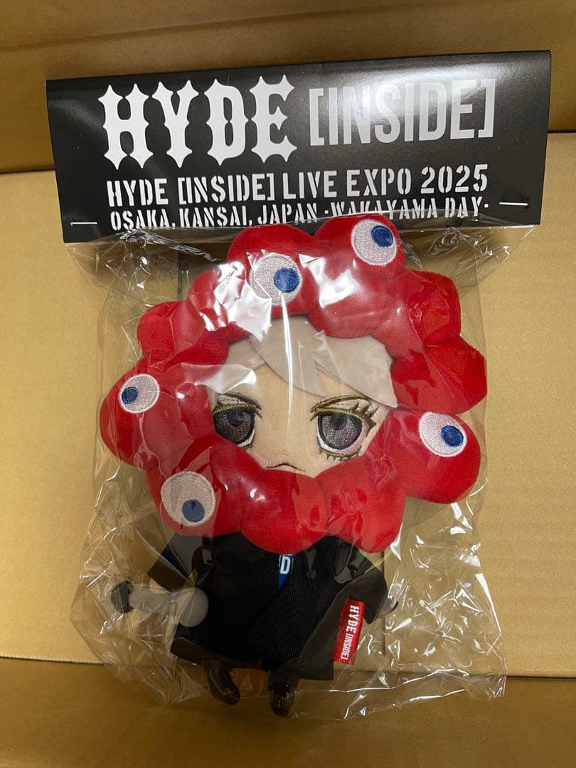 【新品未開封】　ミャクミャク　HYDE [INSIDE] LIVE ぬいぐるみ HYDE×ミャクミャク LIVE EXPO 2025 ぬいぐるみ