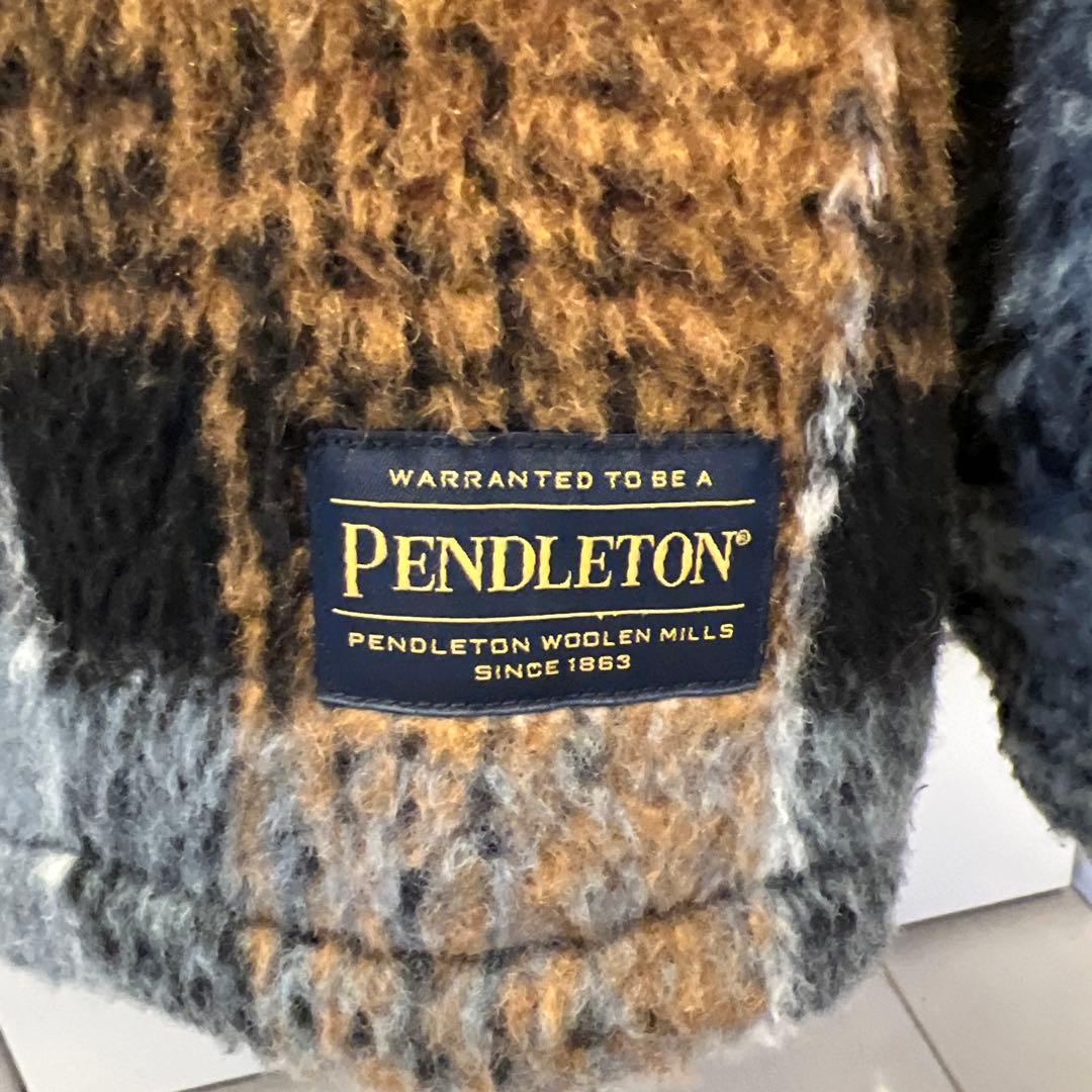 Pendleton チェック柄ボアジャケット Lサイズ