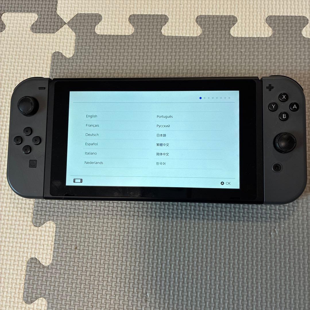 Nintendo Switch グレー 本体 Joy-Con付き値下げしました）