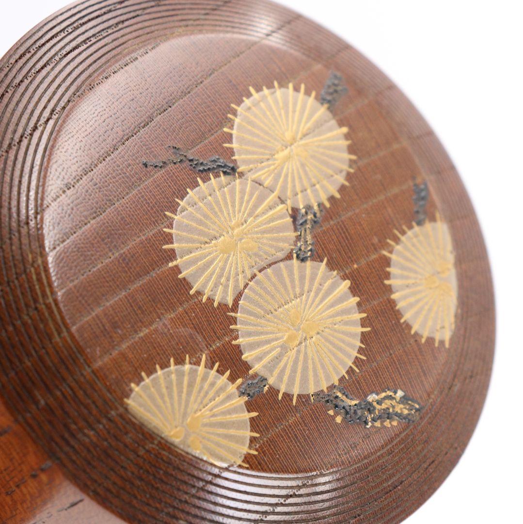 茶道具 棗 大棗 松葉散し 中村宗尹 作 銀地 表千家 裏千家 【匿名配送