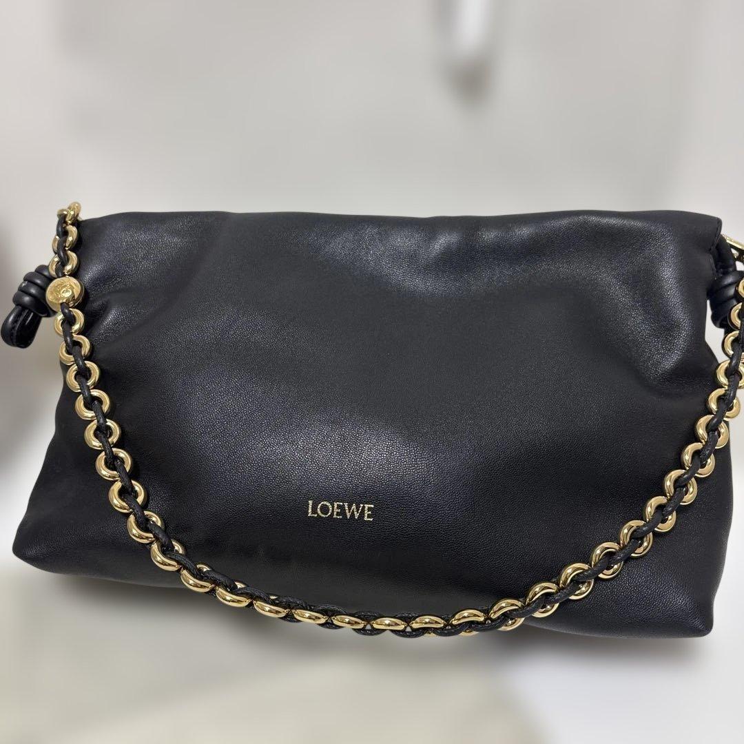 LOEWE ロエベ フラメンコパース ミディアム ブラック 正規品