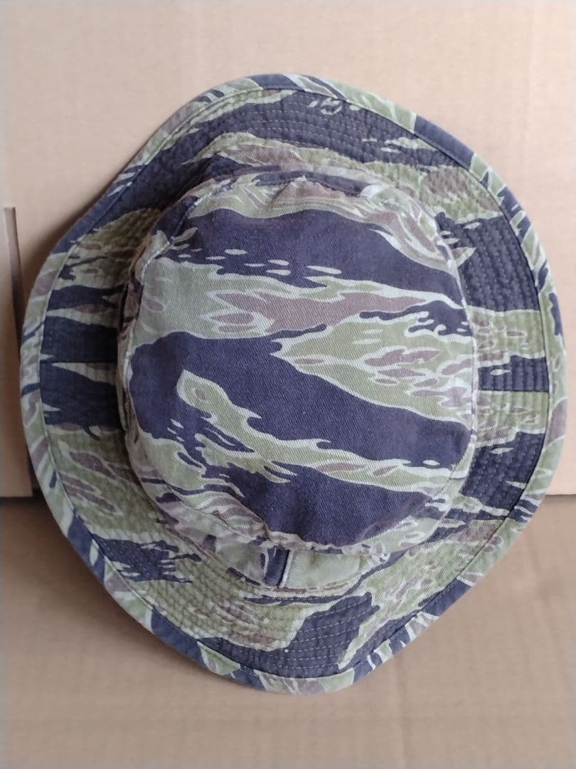 ベトナム戦☆タイガーストライプ☆ カウボーイハット(ラスト①
