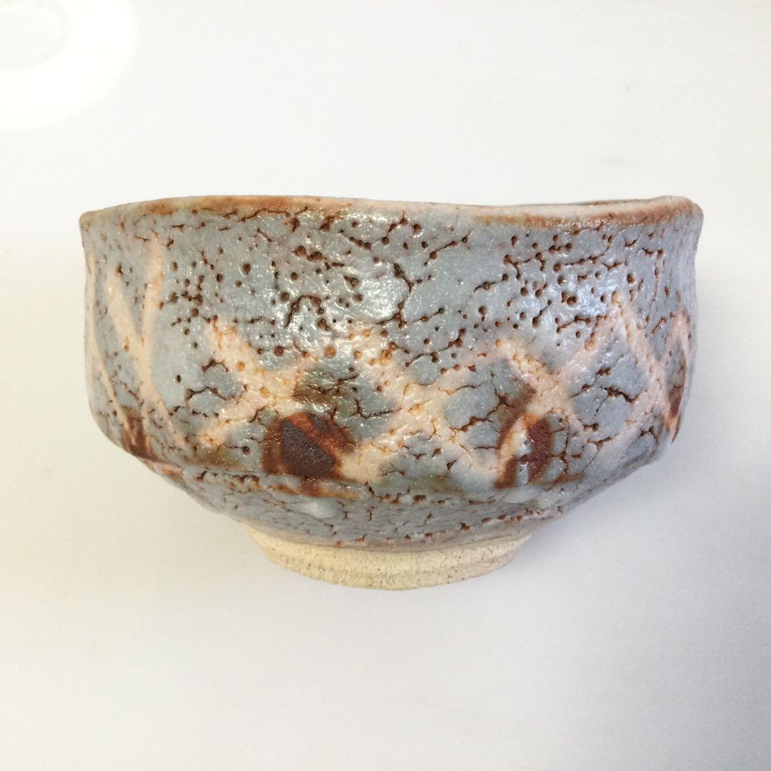 本物保証】江戸時代中期盛期色鍋島鶺鴒(せきれい)図鬼面茶釜花入官窯