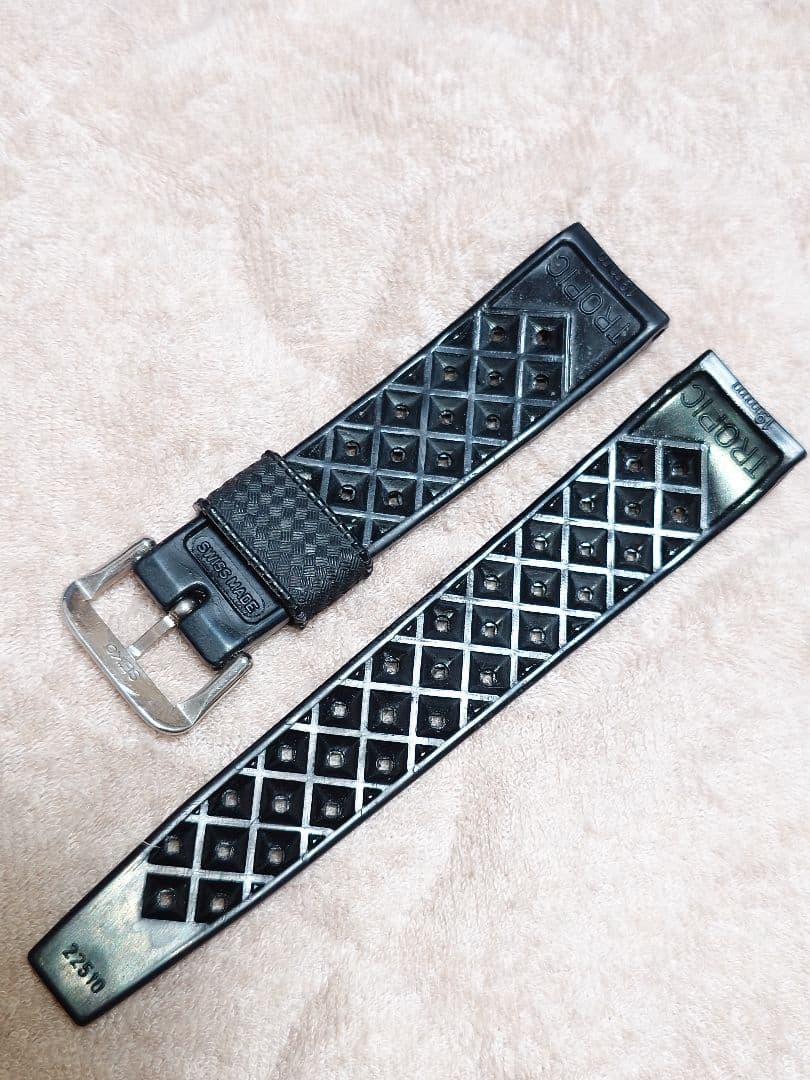 TROPIC トロピック ラバーストラップ 18mm ヴィンテージ ラバーベルト