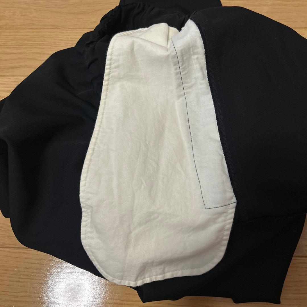 【値下げ】COMME des GARCONS　サルエルパンツ　レディース　XS黒