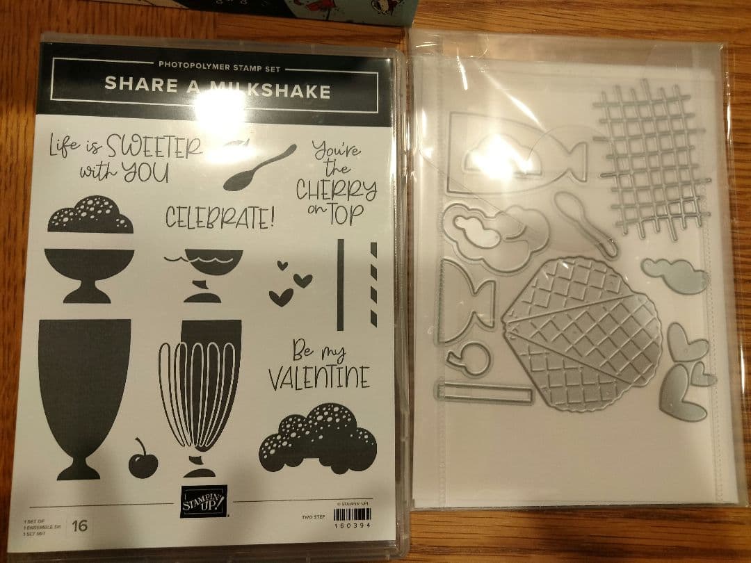 1点限り♡大人気のミルクシェイクスタンプとダイ スタンピンアップ