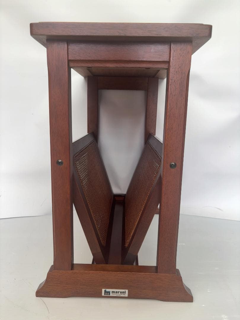 maruni 地中海シリーズ　ヴィンテージ マガジンラック 08c43