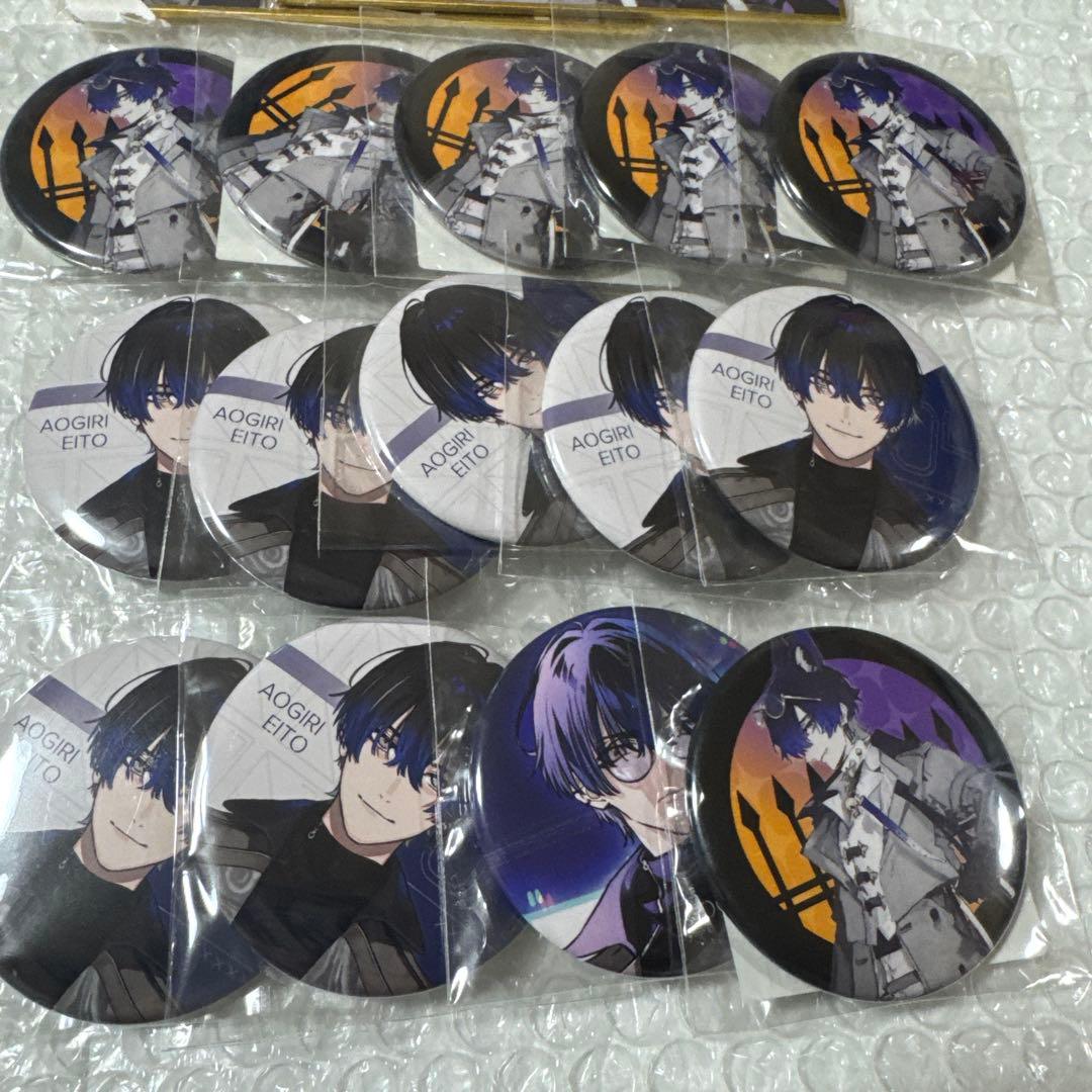 ネオポルテ　青桐エイト　まとめ売り　アクリルスタンド　缶バッジ