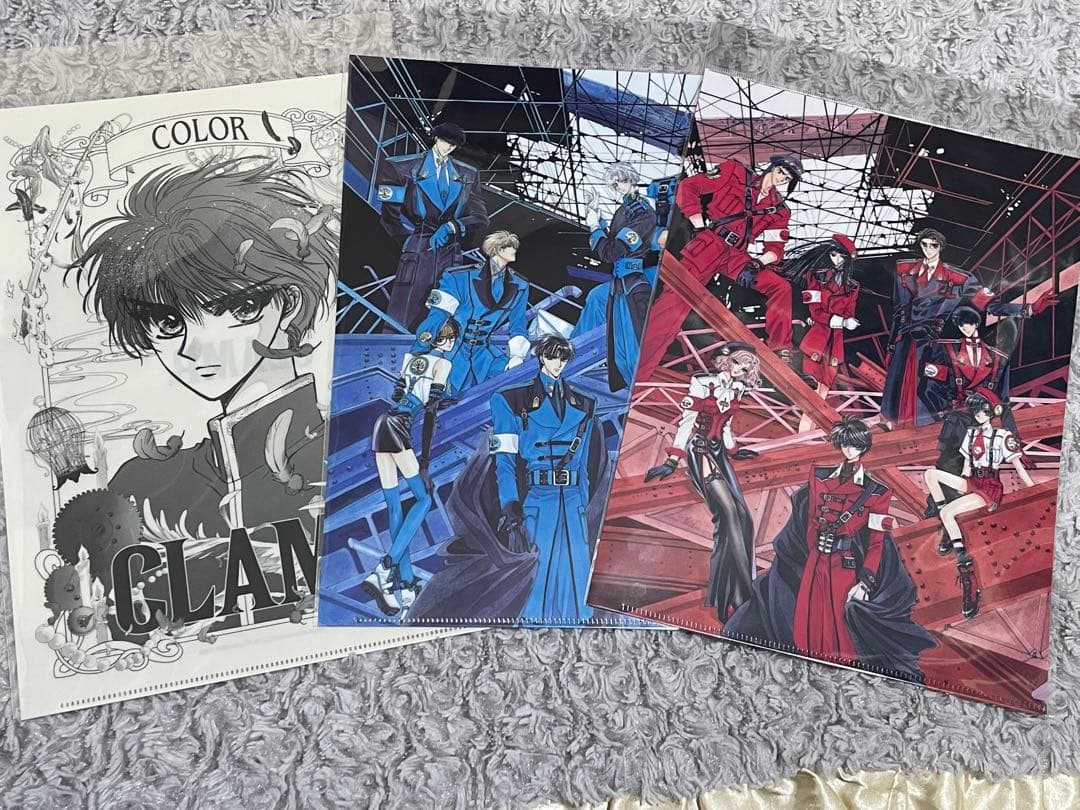 エックス CLAMP クリアファイル - メルカリ