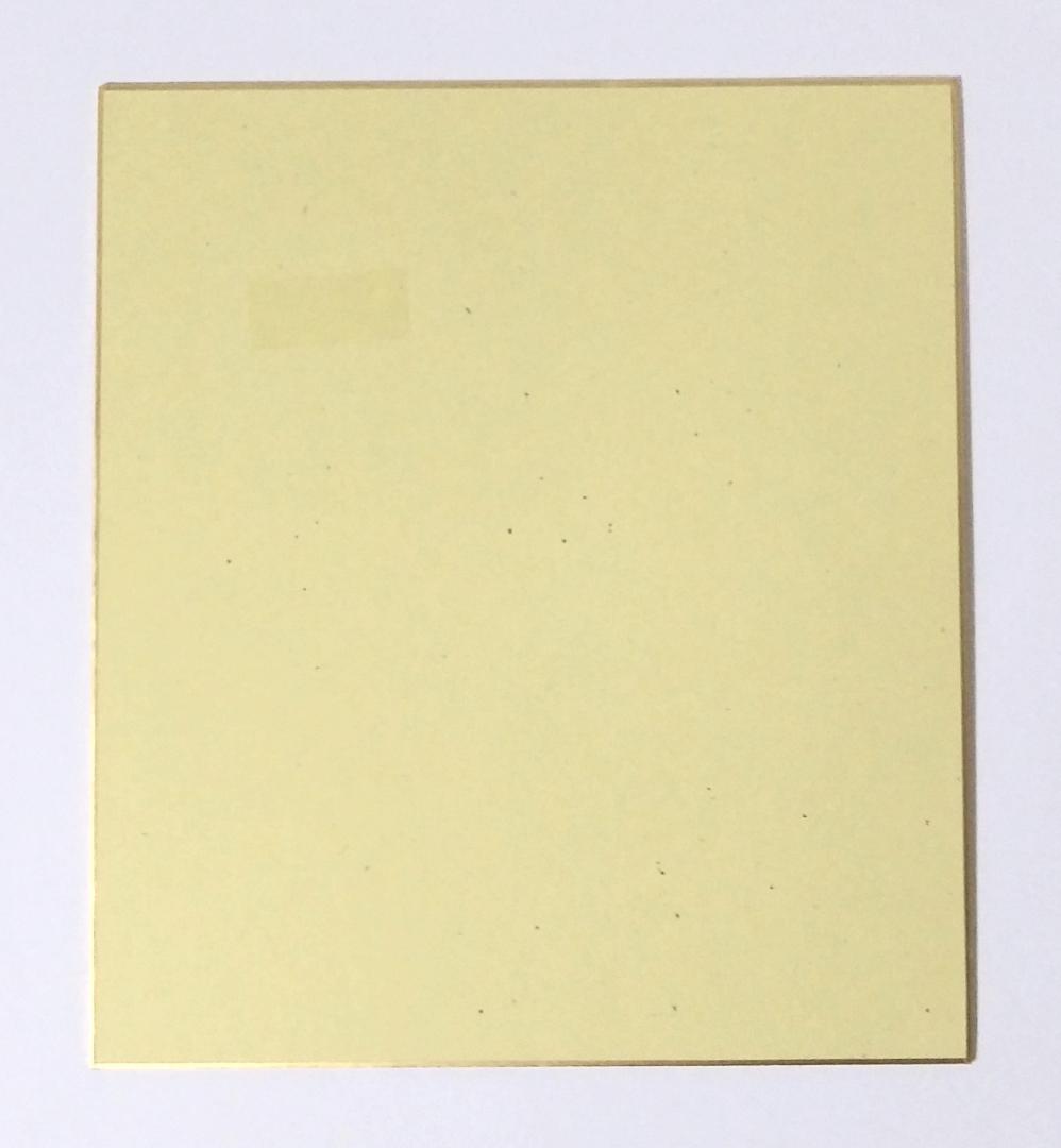 馬場ふみか 直筆サイン 手形入り 色紙