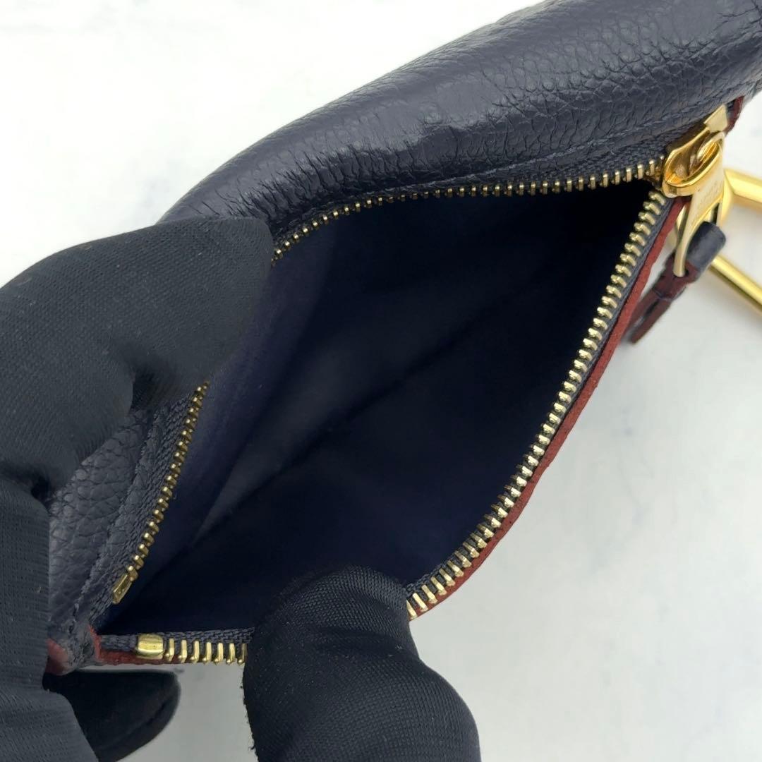 【新品級・レア】ルイヴィトン アンプラント ポシェットクレ マリーヌルージュ