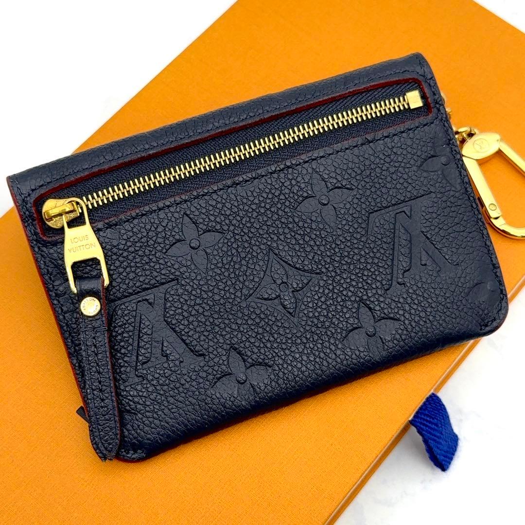 【新品級・レア】ルイヴィトン アンプラント ポシェットクレ マリーヌルージュ