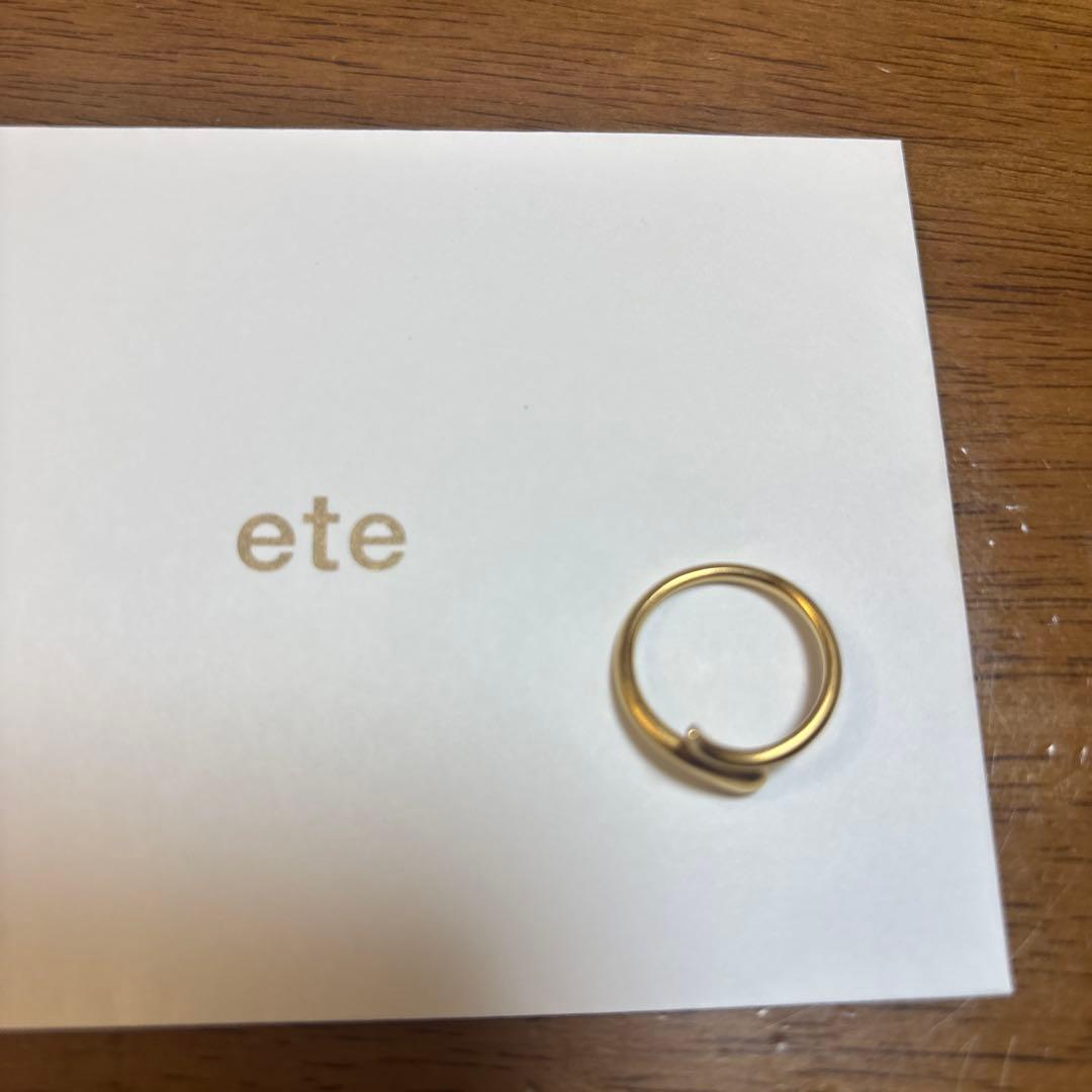 ete ハッピーカムカム　スネークリング エテ　 指輪　11号　蛇　開運　縁起