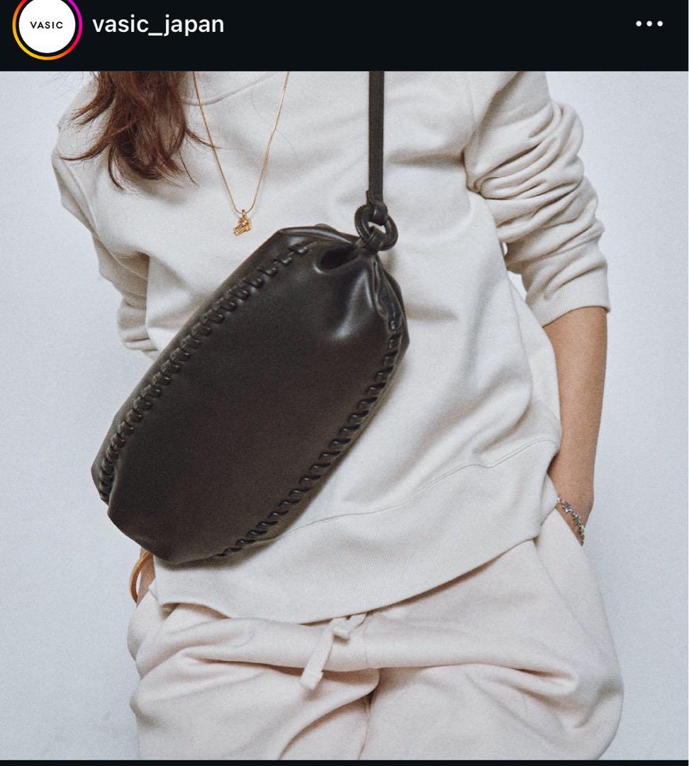 ゆっこりんさま専用_VASIC ブラウン レザー ショルダーバッグ