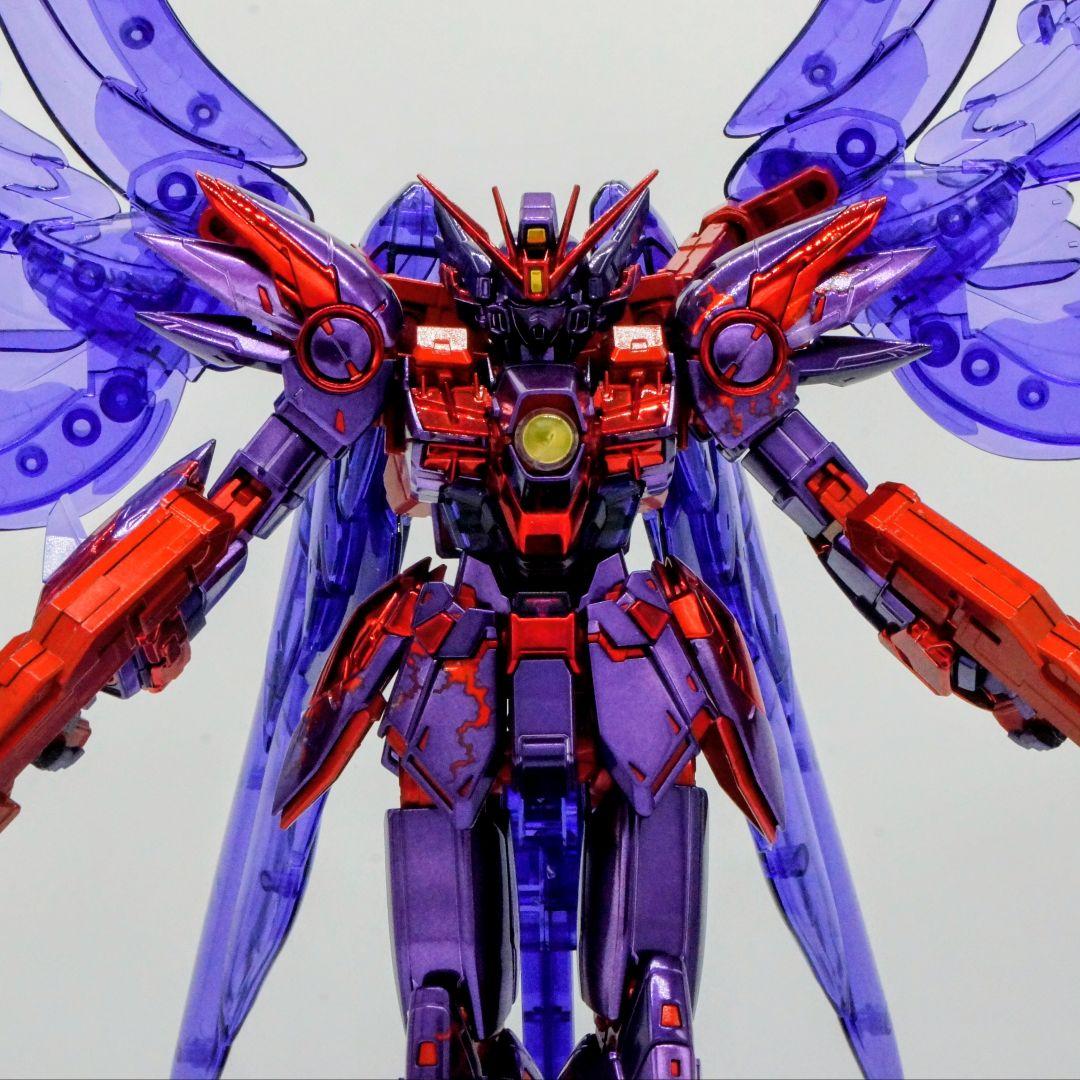 完成品【メッキ加工】MG ウイングガンダムゼロEW クロスコントラストカラー