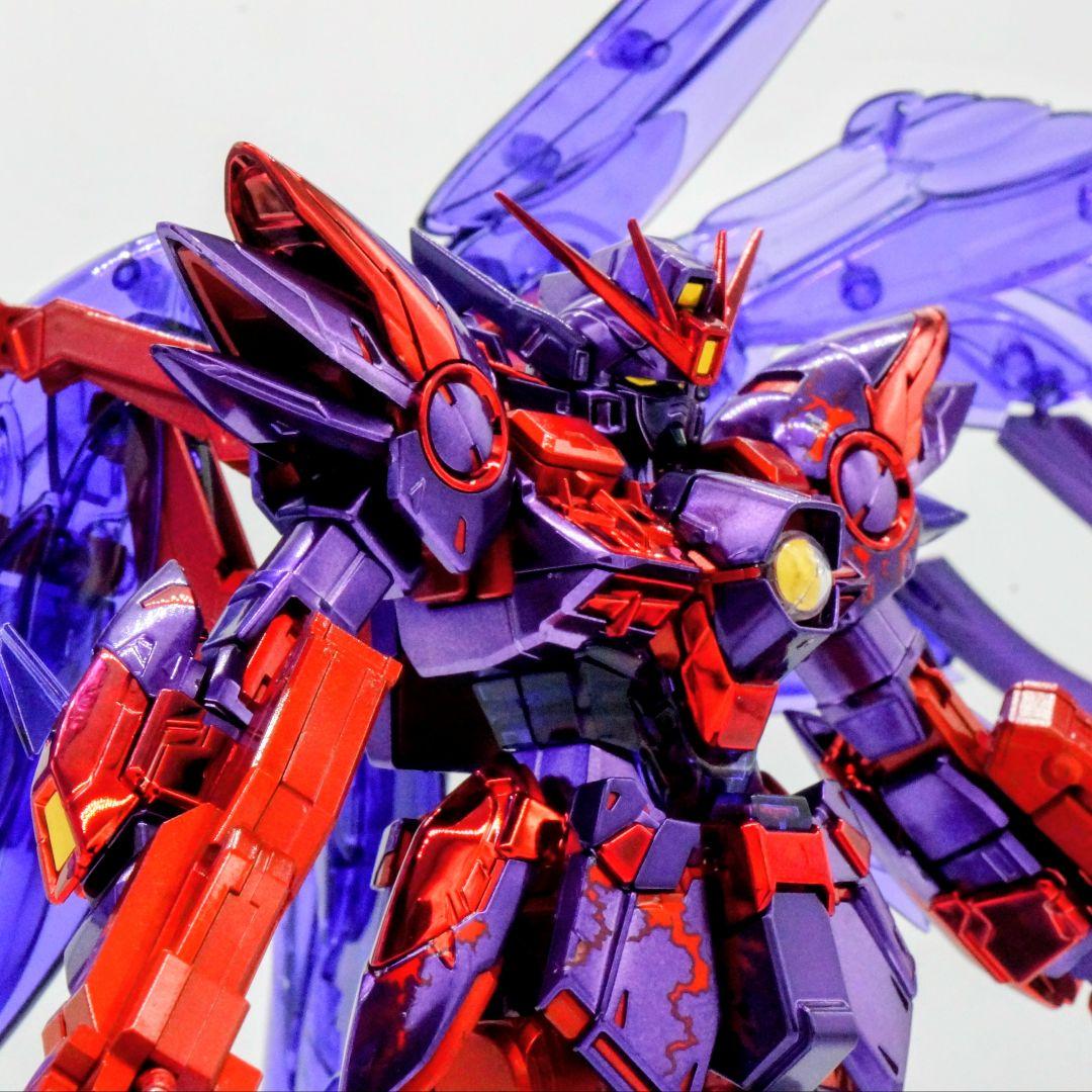 完成品【メッキ加工】MG ウイングガンダムゼロEW クロスコントラストカラー
